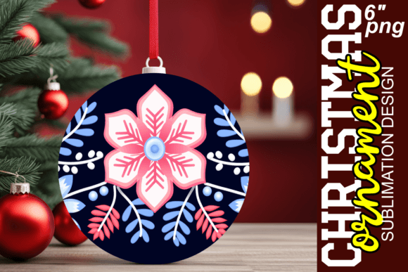 3D Christmas Baubles Collection for Sublimation Projects