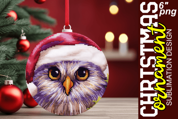 3D Festive Ornament Circles for Sublimation Projects