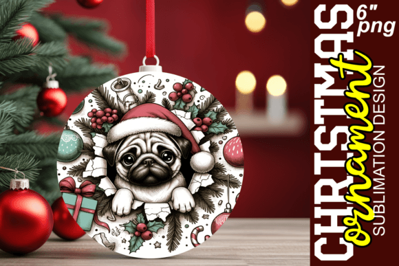 3D Hole in Wall Xmas Circle Ornaments: A Practical Guide for Sublimation Projects