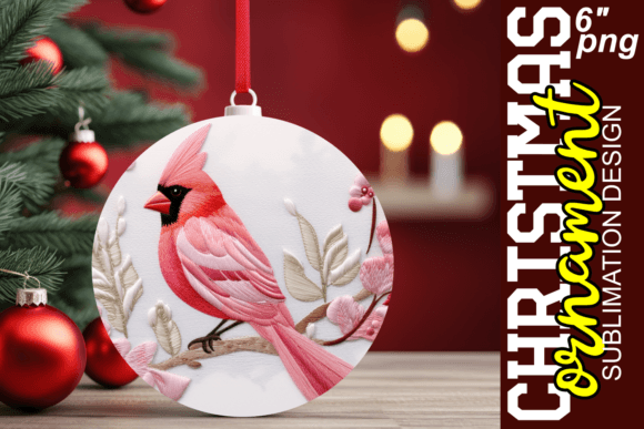 3D Xmas Embroidery Ornament Art: A Creative Guide for Sublimation Enthusiasts